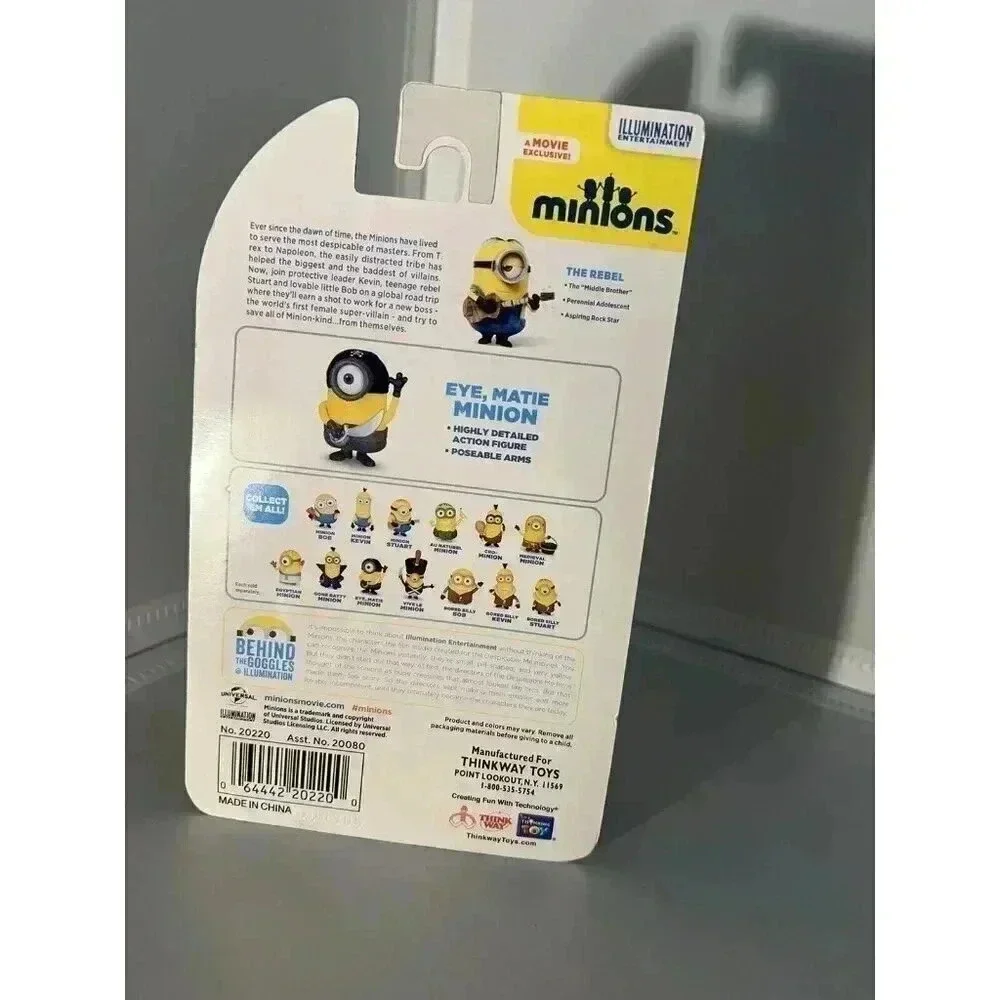 Minions Poseable Action Figure Eye, Matie Minion Collectible - Picture 2 of 3